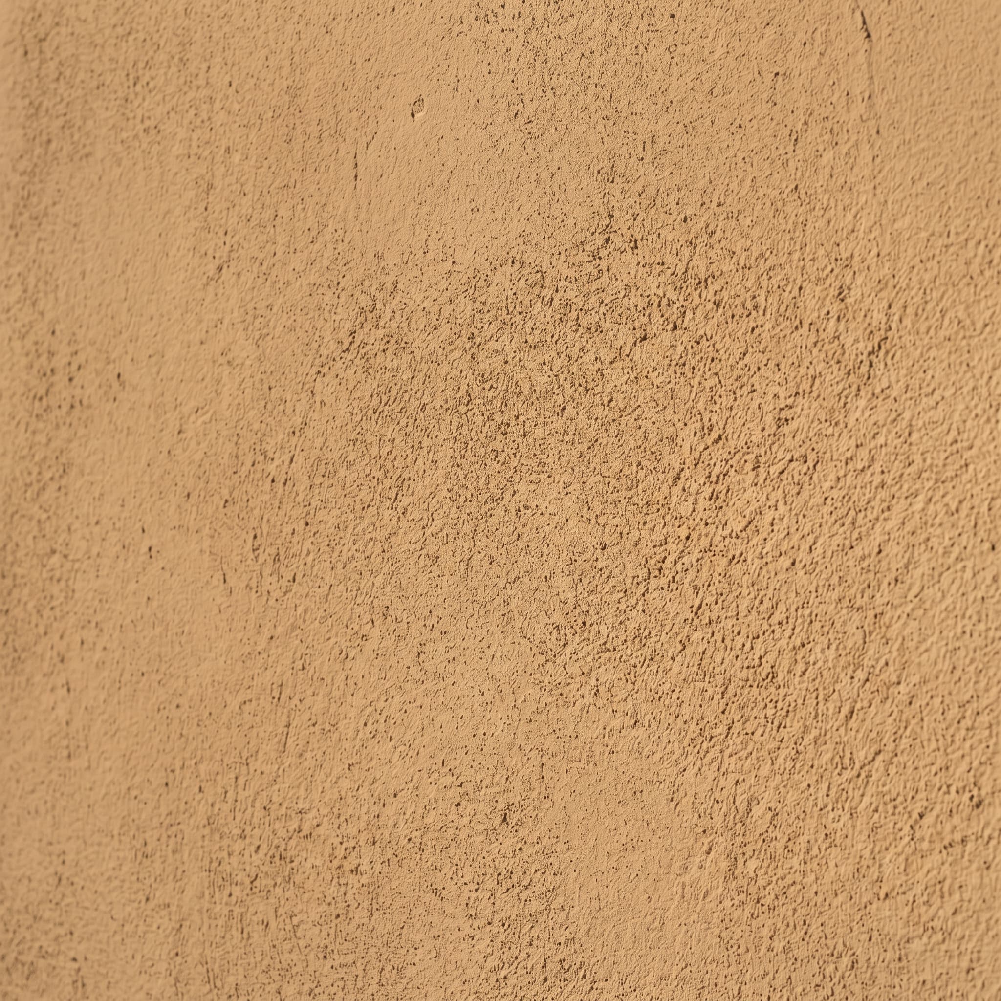 Smooth warm tan stucco exterior wall swatch