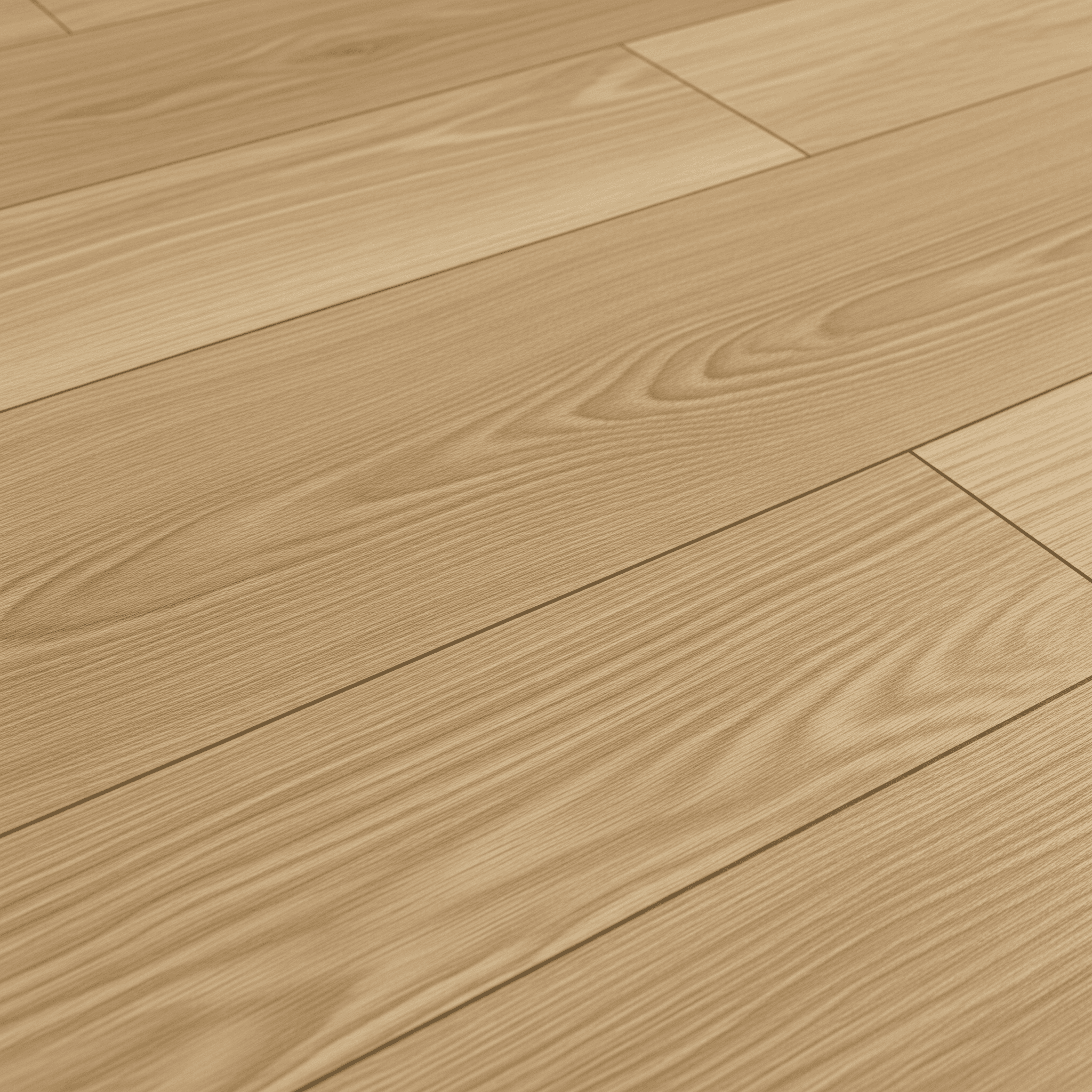 Mount Pleasant — light honey-oak luxury vinyl plank with warm beige undertones
