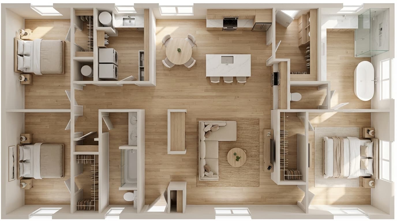 Lucky Ranch manufactured home model 1