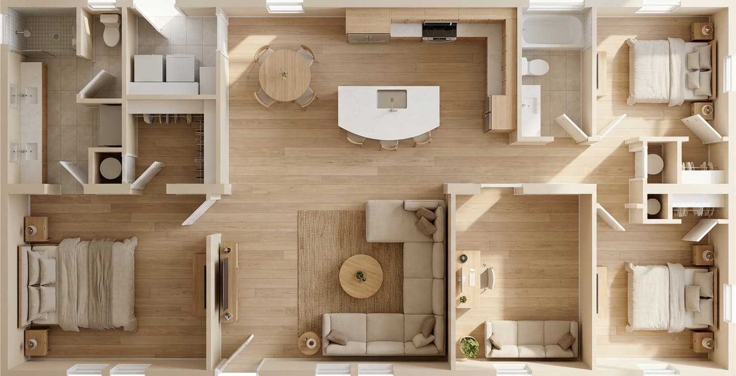 Lucky Ranch manufactured home model 3