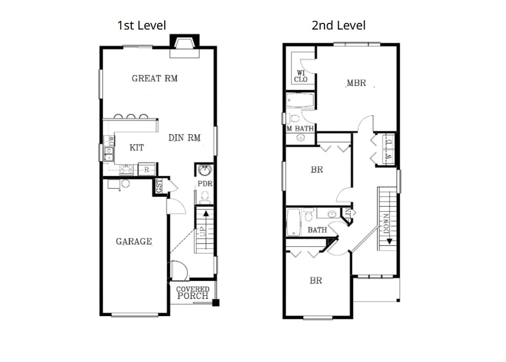 Townhomes Floor Plan