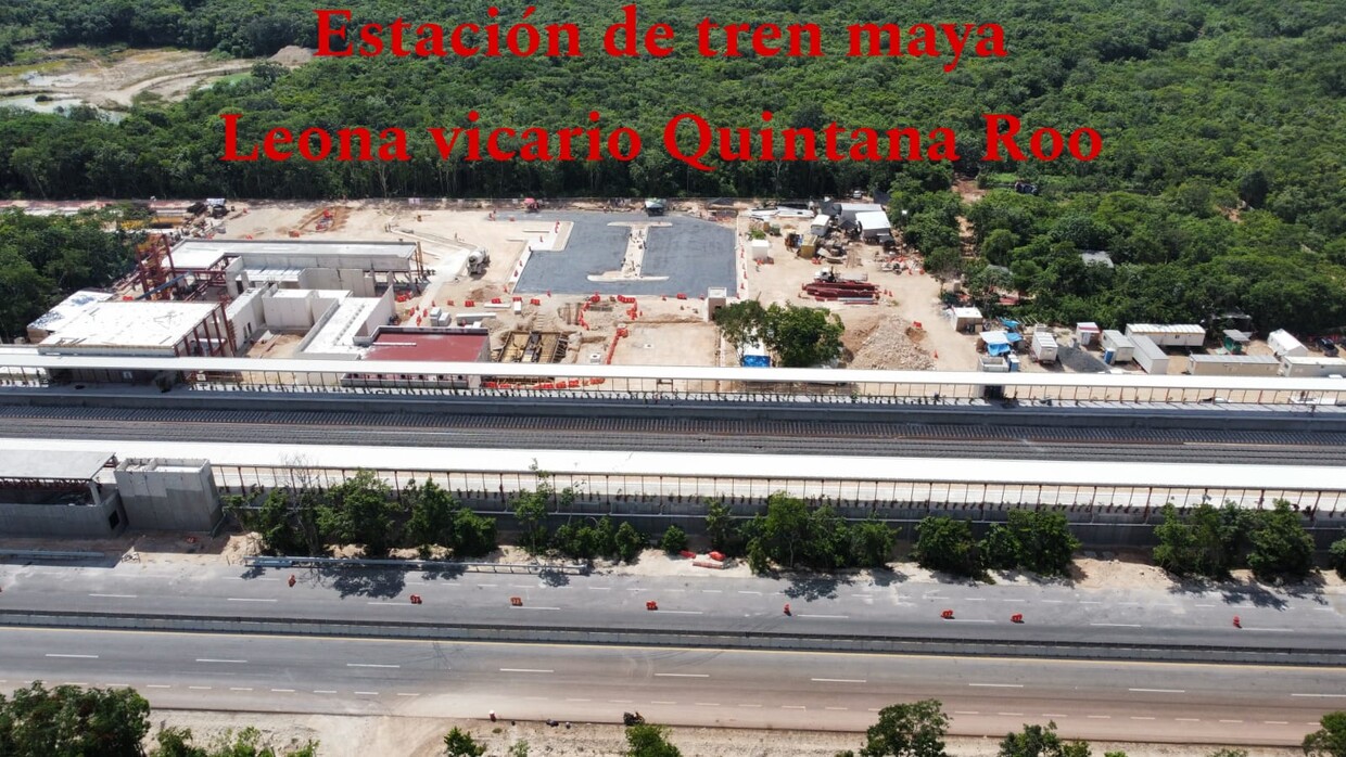 Federal highway access point to the property